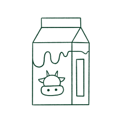 Milk Illustration