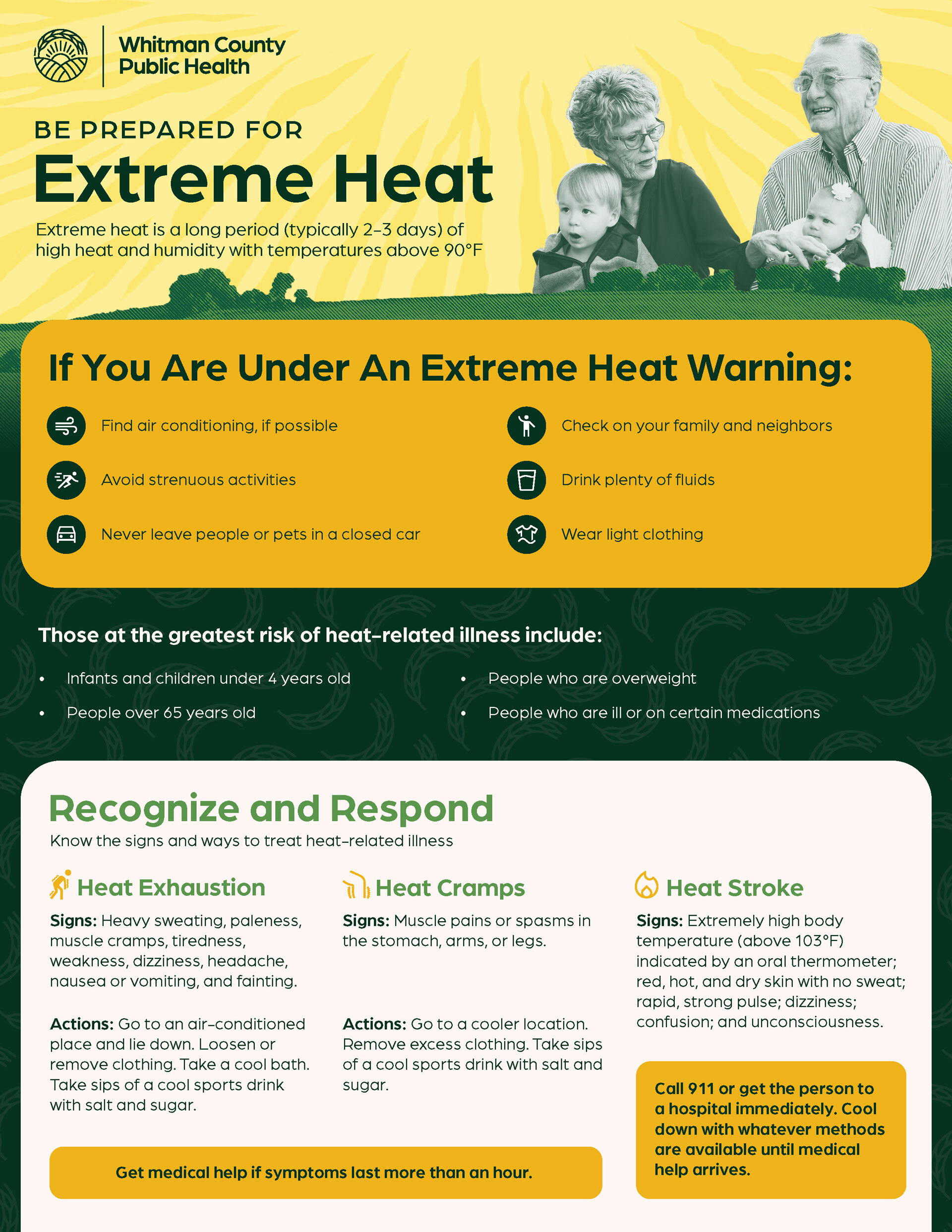 WCPH Extreme Heat Flyer